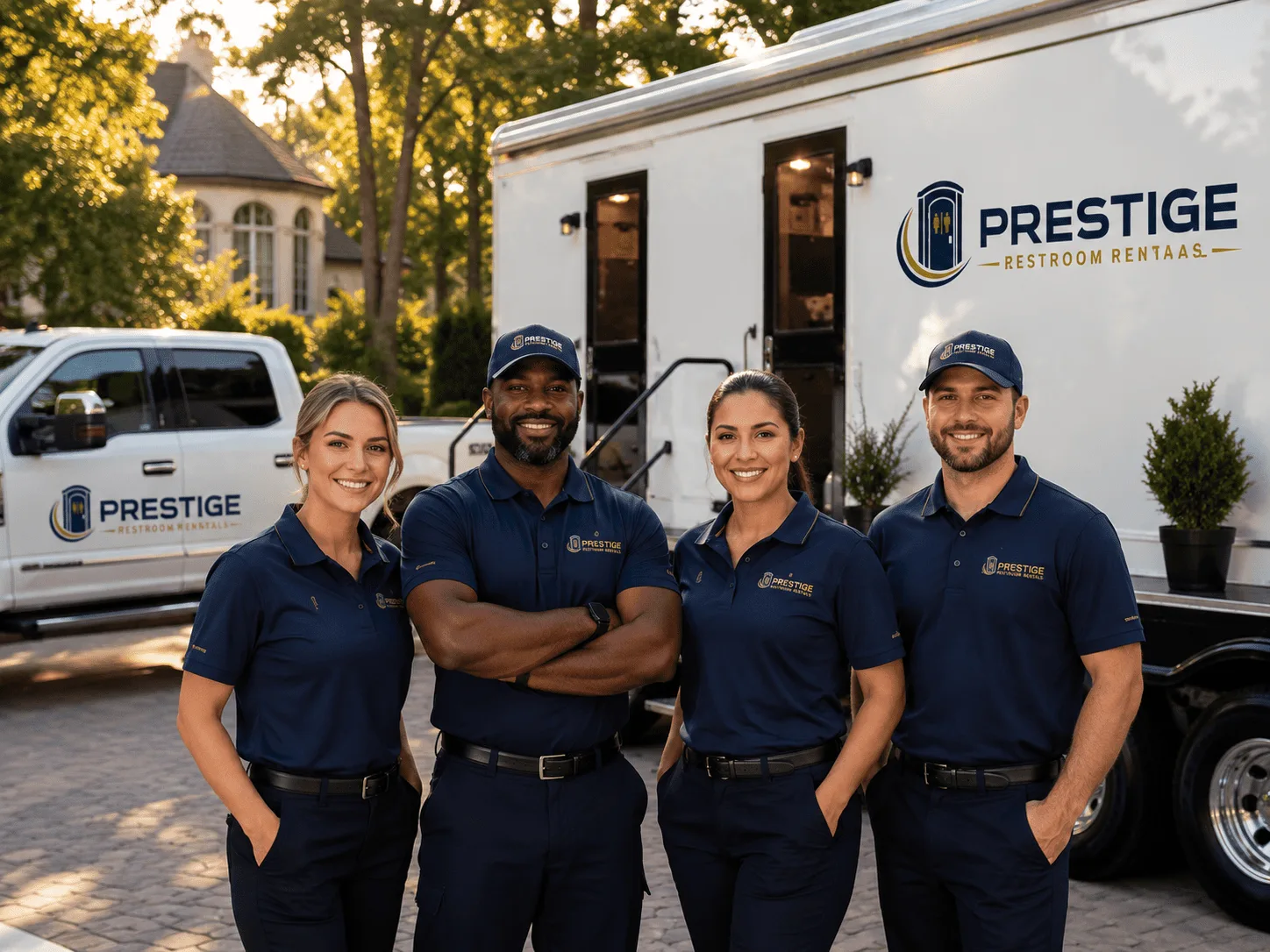 Trusted Luxury Portable Restrooms company in Kipton, OH